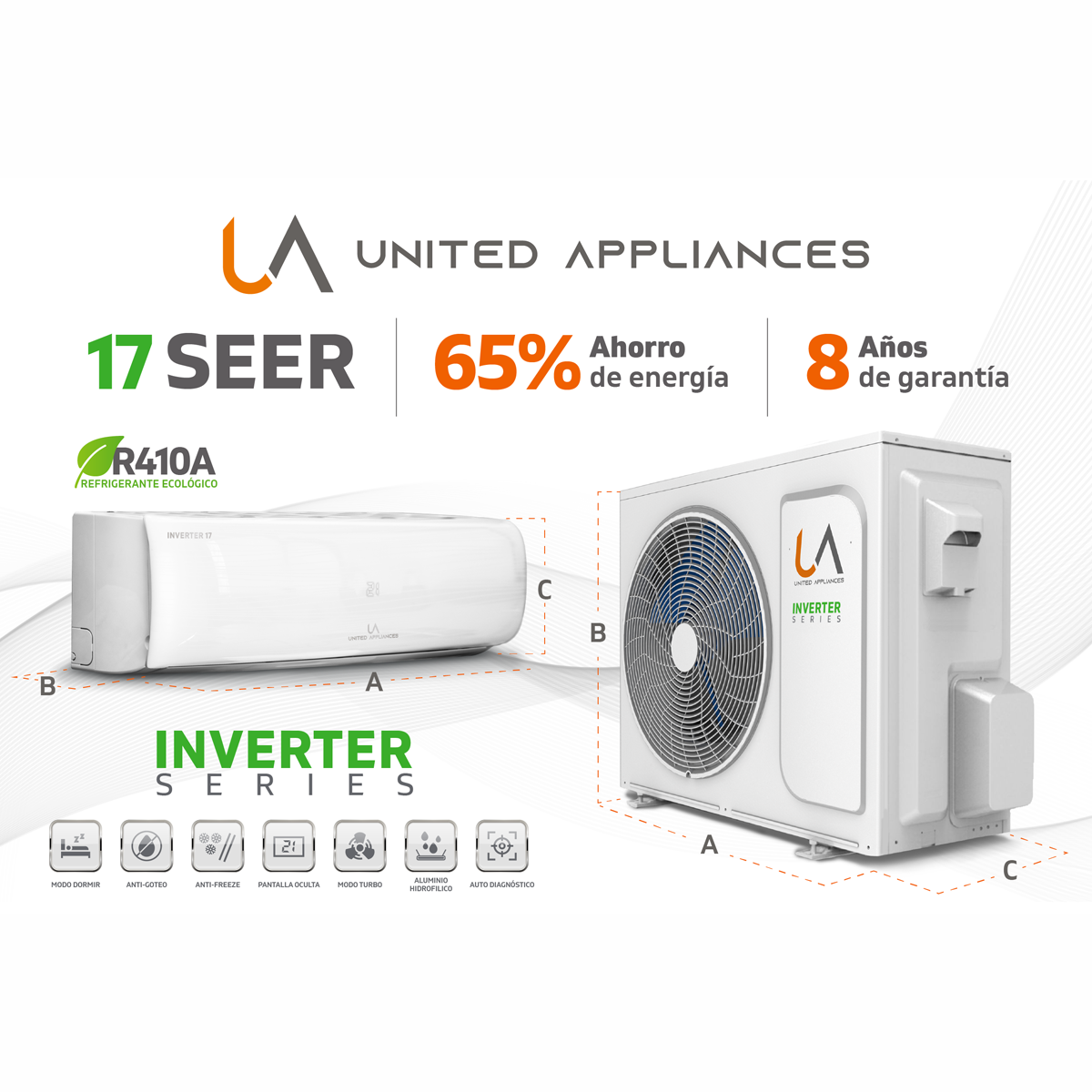 Minisplit Inverter United Appliances